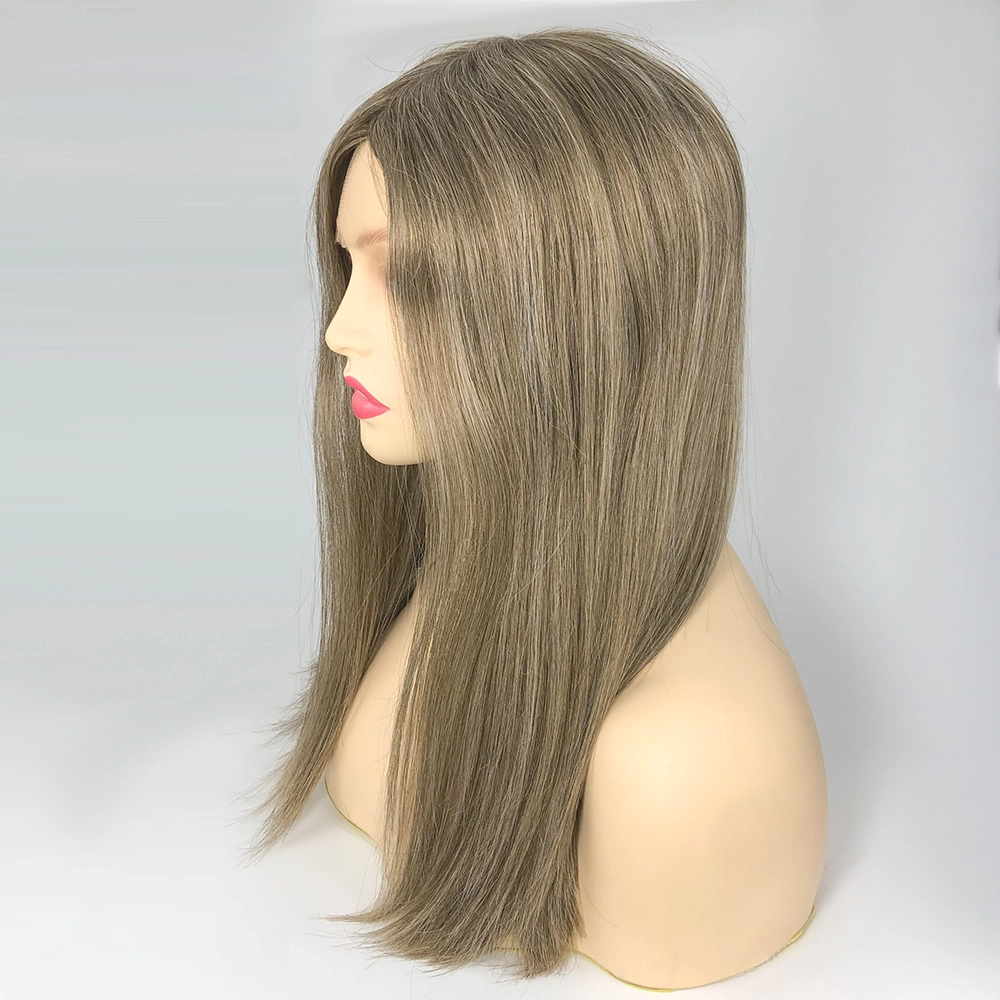 China Russia unprocessed virgin hair natural-looking lace top wigs suppliers HJ 020